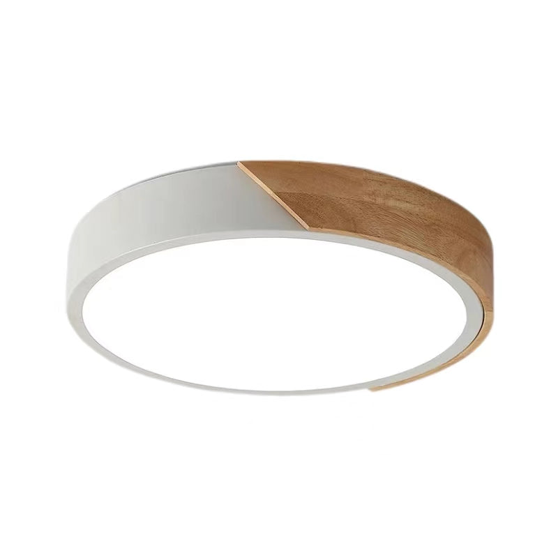 Scandinavian Macaron Round LED Ceiling Light