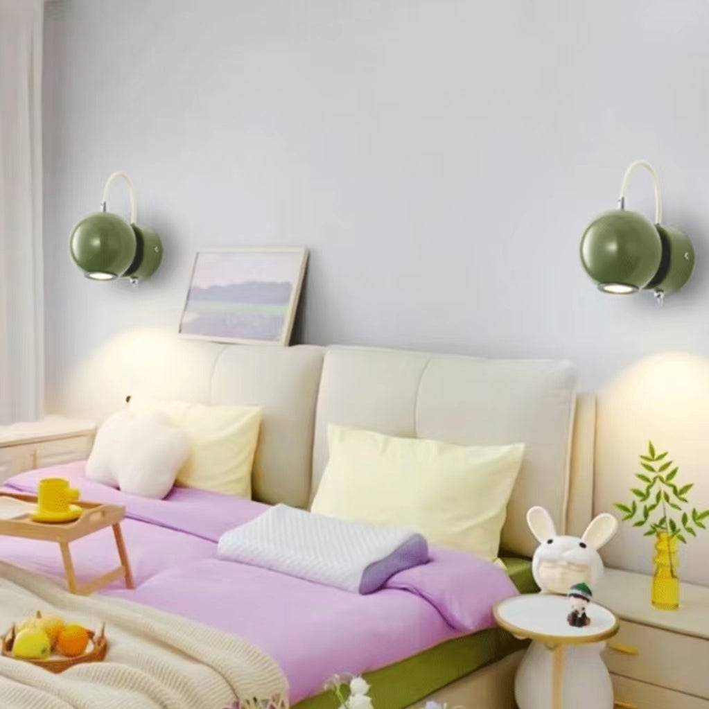Scandinavian Design Magnetic Globe LED Wall Light