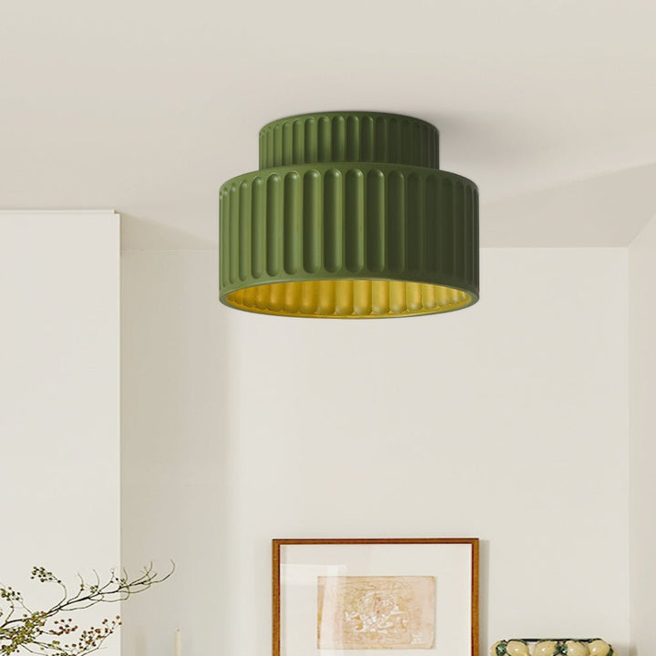 Japanese Style Resin Cylinder Ceiling Light