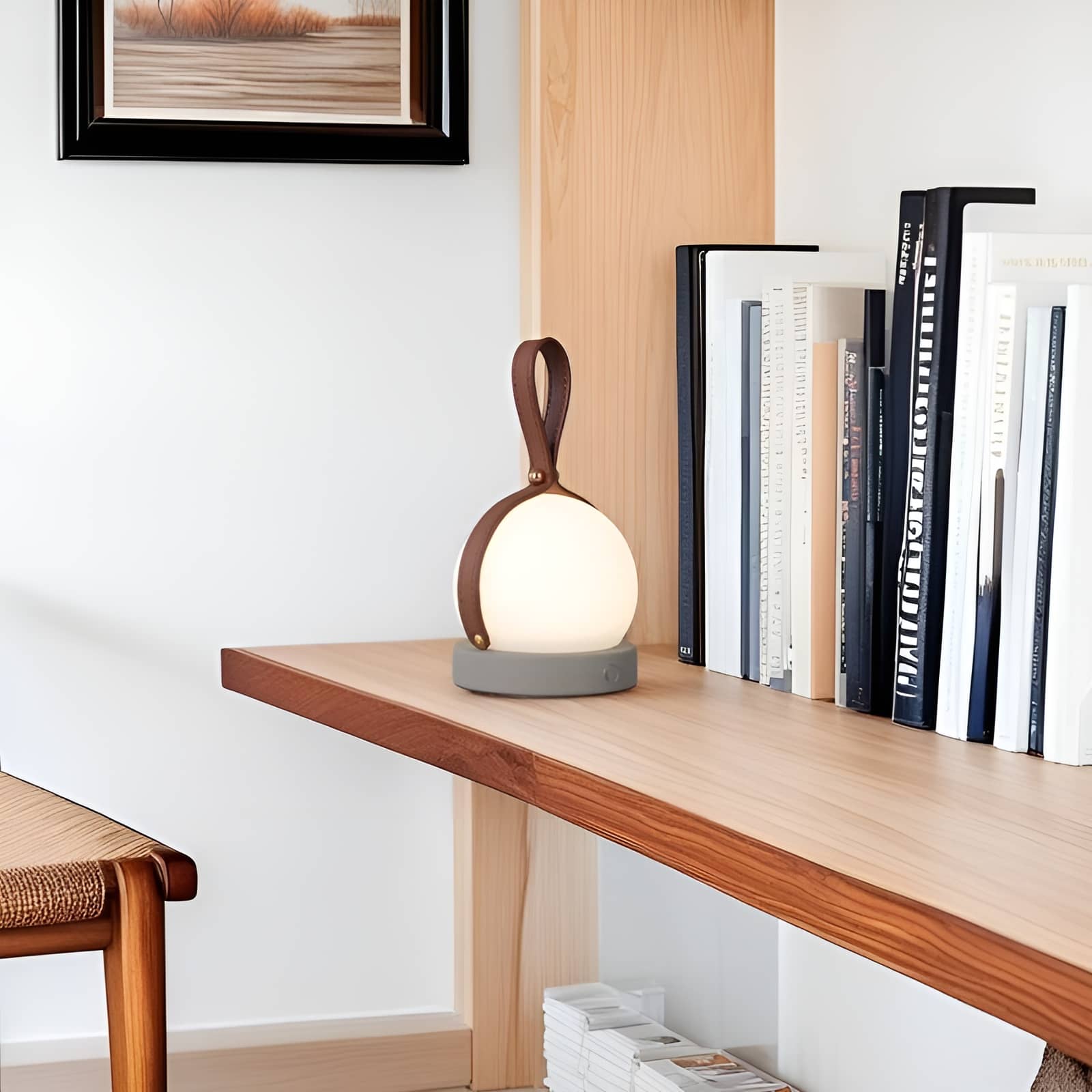 Small Lantern LED Rechargeable Table Lamp