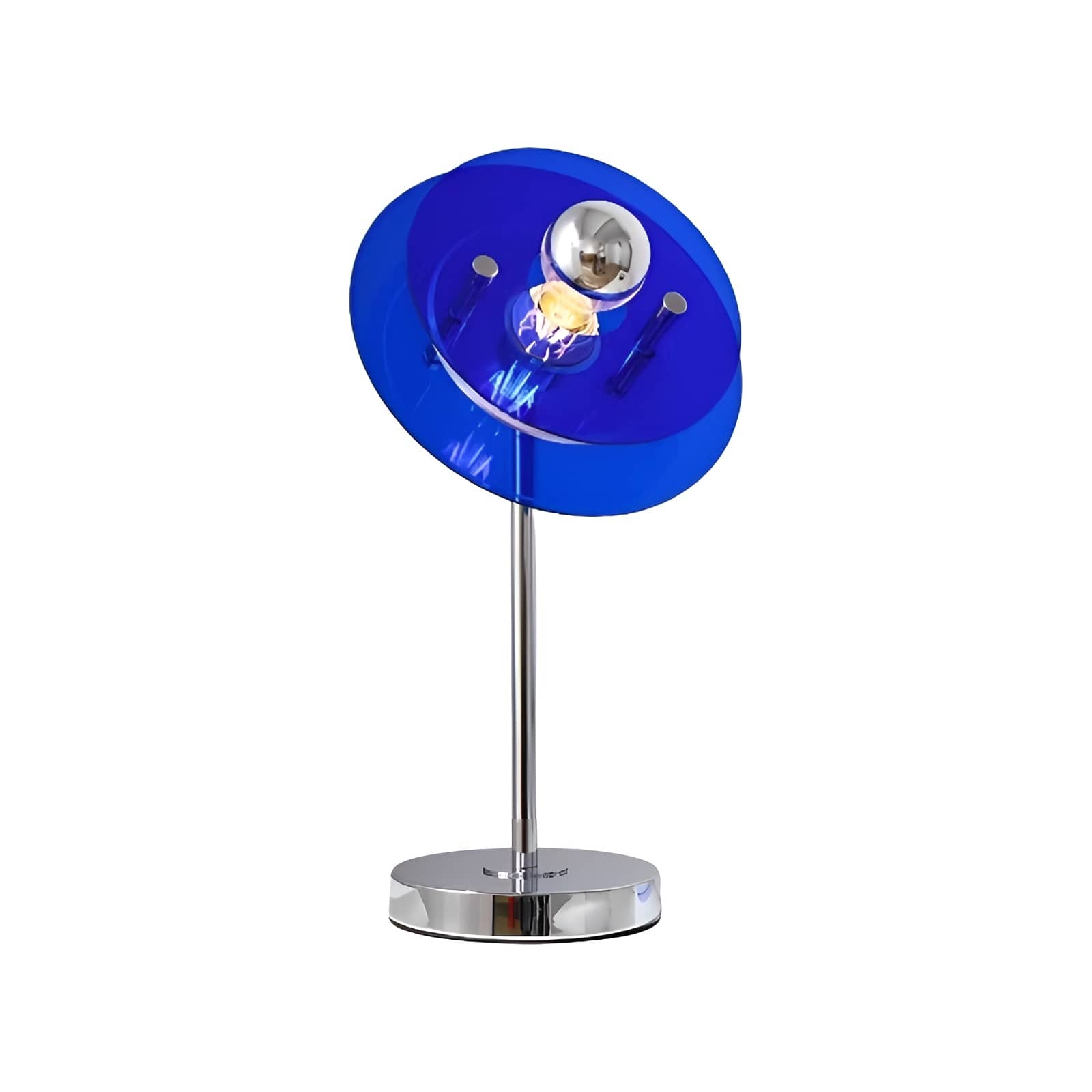 Space Age Ambient UFO Acrylic Table Lamp