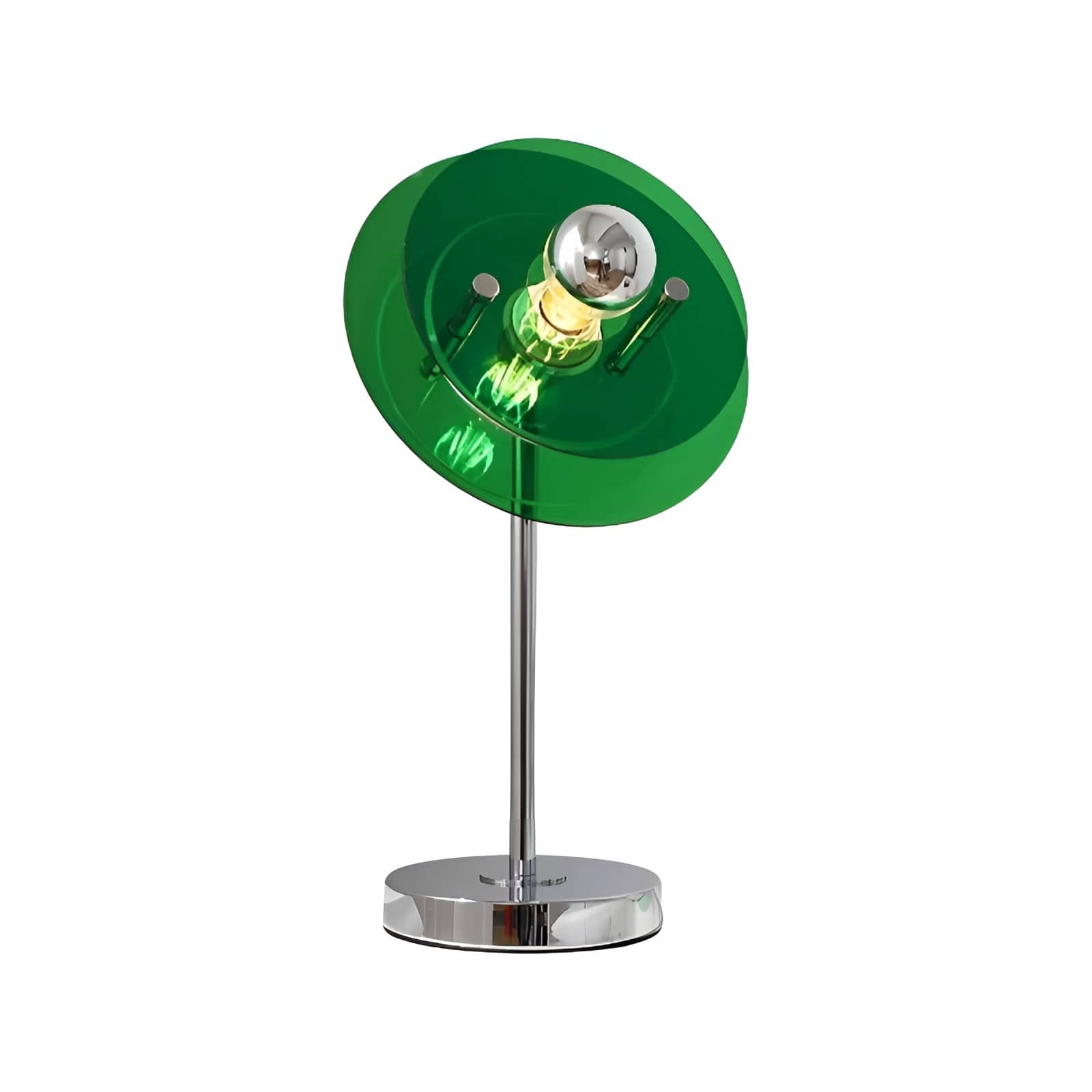 Space Age Ambient UFO Acrylic Table Lamp