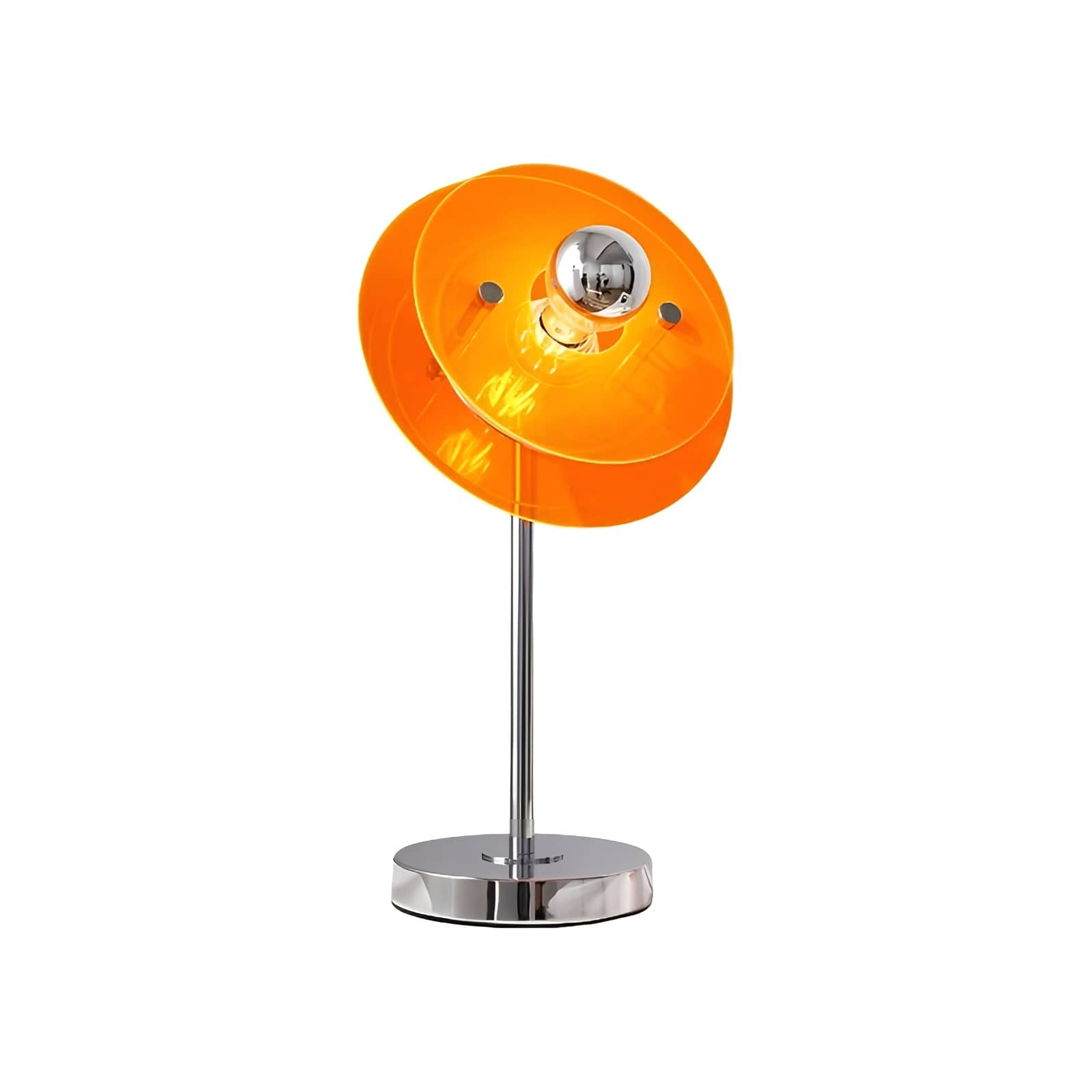 Space Age Ambient UFO Acrylic Table Lamp