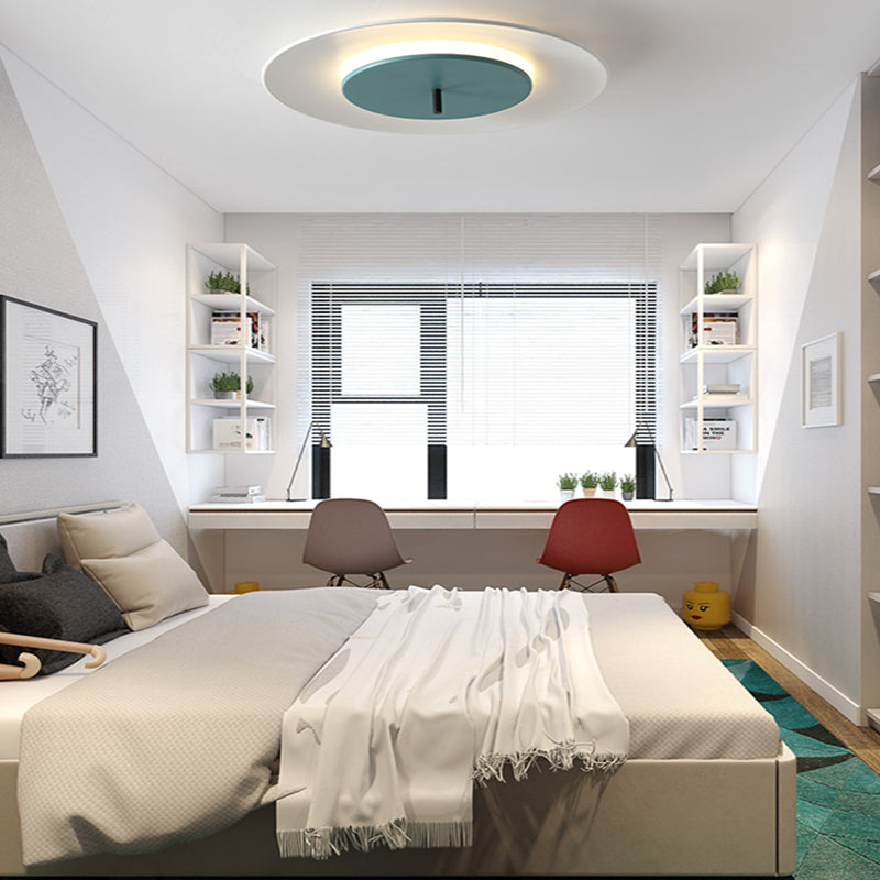 Macaron Round UFO Creative Ceiling Light