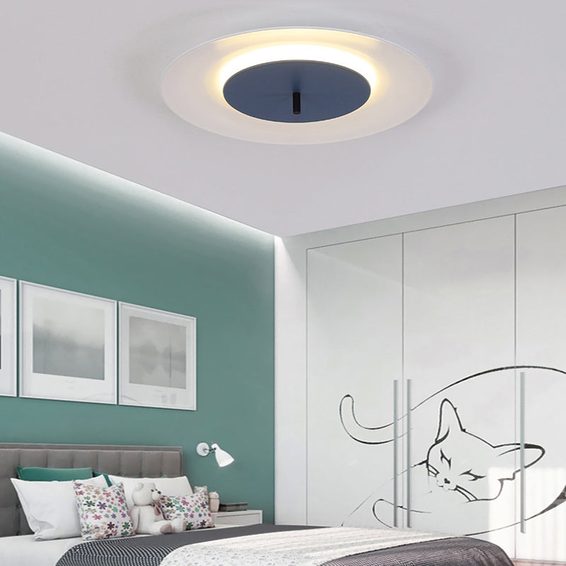 Macaron Round UFO Creative Ceiling Light