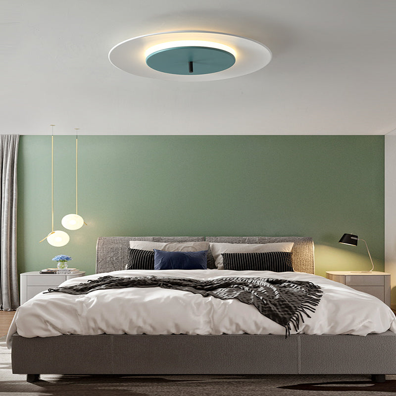 Macaron Round UFO Creative Ceiling Light