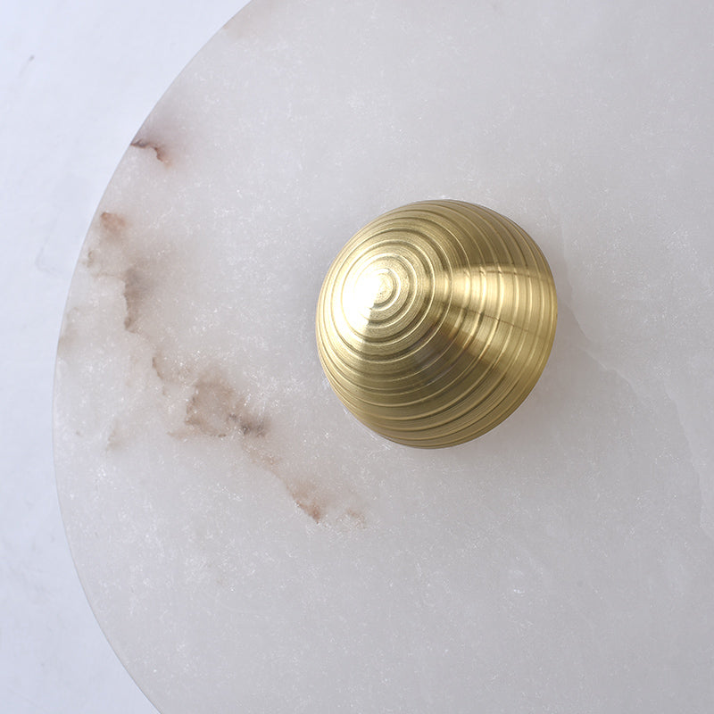 Marble Modern Minimalist Round Wall Light
