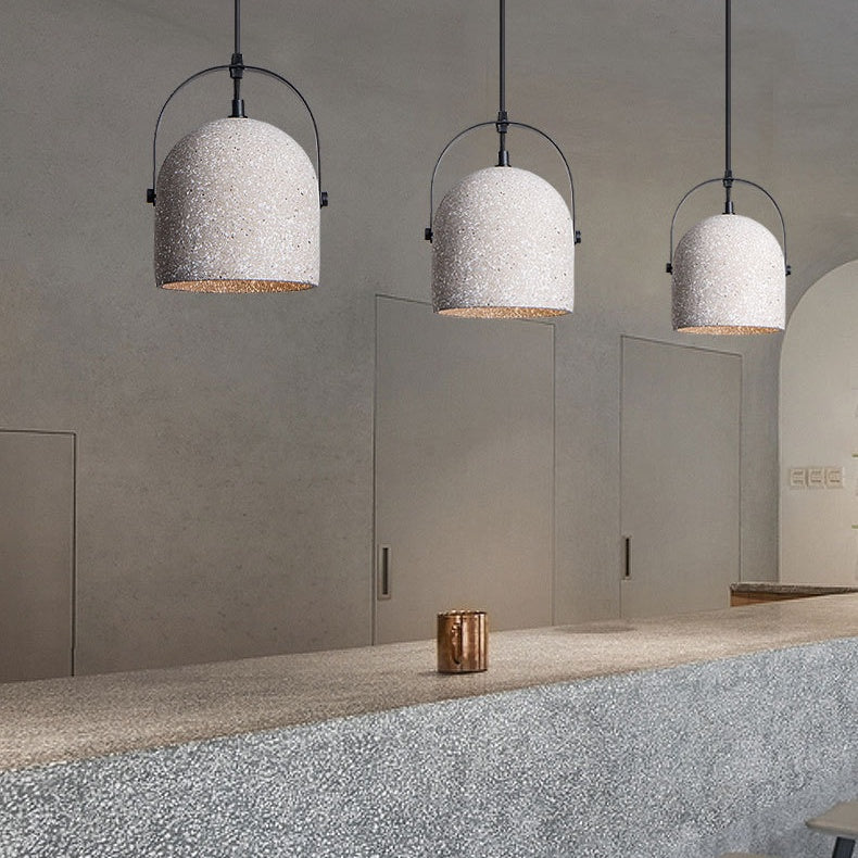 Vintage Industrial Iron Cement Pendant Light