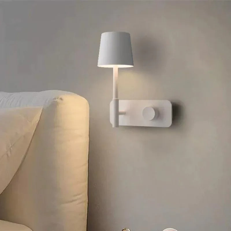 Modern Minimalist LED Dimmable Bedside Wall Light