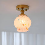 Art Nouveau Candy Bubble Glass Ceiling Light