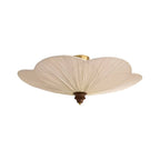 Art Nouveau Plum Blossom White Ceiling Light
