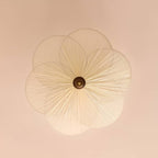 Art Nouveau Plum Blossom White Ceiling Light