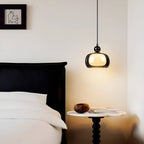 Bauhaus Round Glass Shade Pendant Light