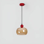 Bauhaus Round Glass Shade Pendant Light