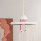 Bauhaus UFO Style Height Adjustable Pendant Light