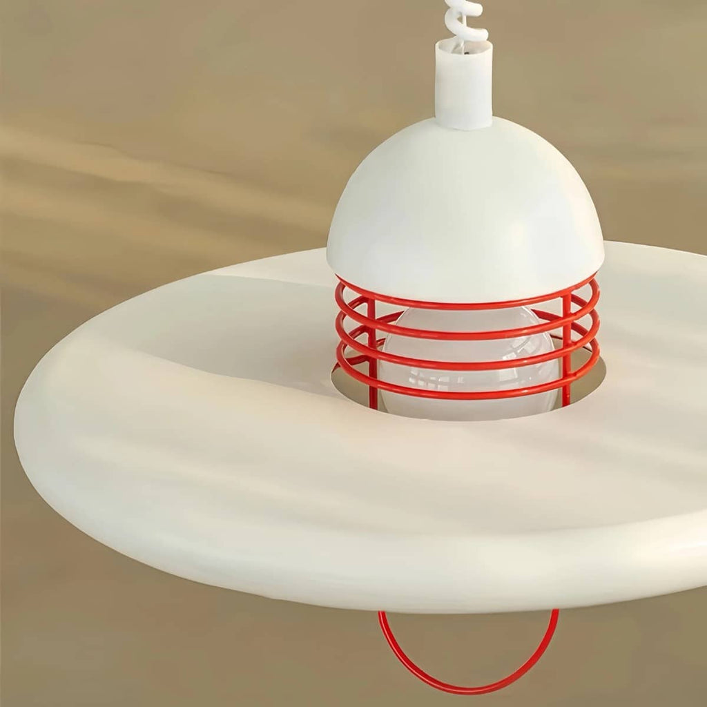 Bauhaus UFO Style Height Adjustable Pendant Light
