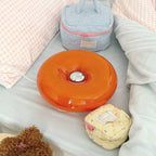 Italian Decorative Bauhaus Donut Glass Table Lamp