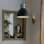 Bauhaus Industrial Bell Metal Pendant Light