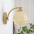 Cloud Style Globe Bauhaus Wall Light