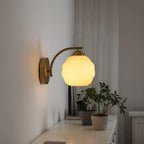 Cloud Style Globe Bauhaus Wall Light