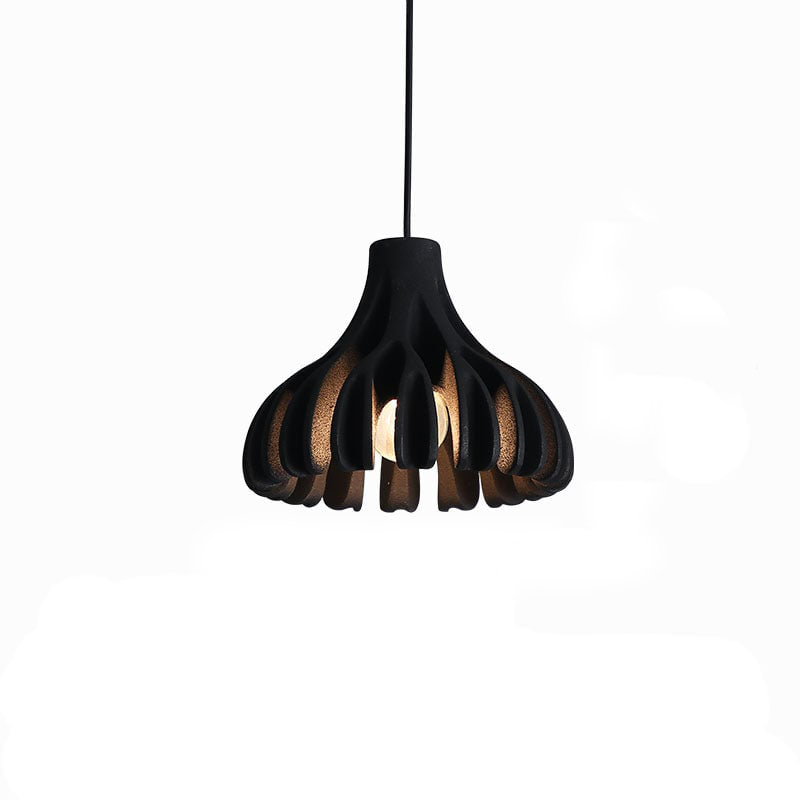 Coral Nordic Resin Macaron Pendant Light