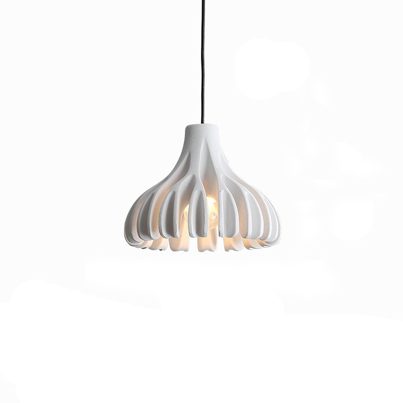 Coral Nordic Resin Macaron Pendant Light