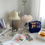 Cream Bell Touch Rechargeable Table Lamp