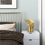 Creative Hat Design Golden Table Lamp