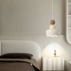 Creative Design Cream Resin Pendant Light