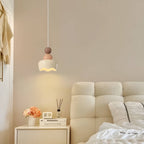Creative Design Cream Resin Pendant Light