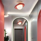 Space Age Macaron Saturn Ceiling Light