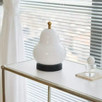 Bauhaus Pear Rechargeable Modern Glass Table Lamp