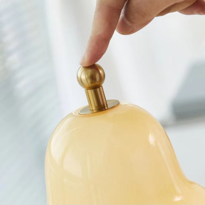 Bauhaus Pear Rechargeable Modern Glass Table Lamp