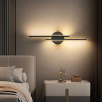 Creative Modern Luxury Double Straight Line Wall Light