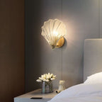 Creative Sea Shell Modern Glass Wall Light