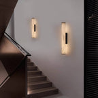 Cylindrical Marble Modern LED Wall Light