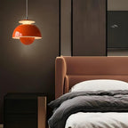 Bauhaus Vintage Flower Bud Metal Pendant Light