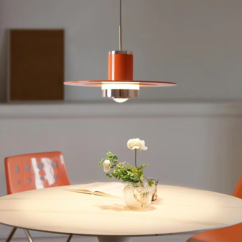 Danish Decorative Flying Saucer Pendant Light