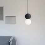 Hängeleuchte aus Terrazzoglas im dänischen Design