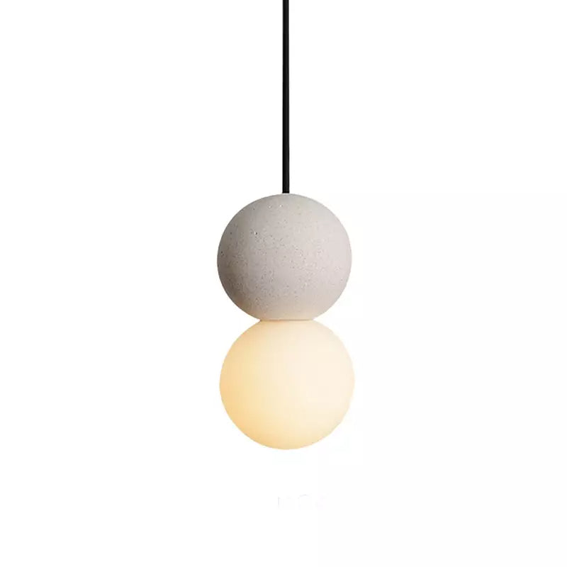 Danish Design Terrazzo Glass Pendant Light