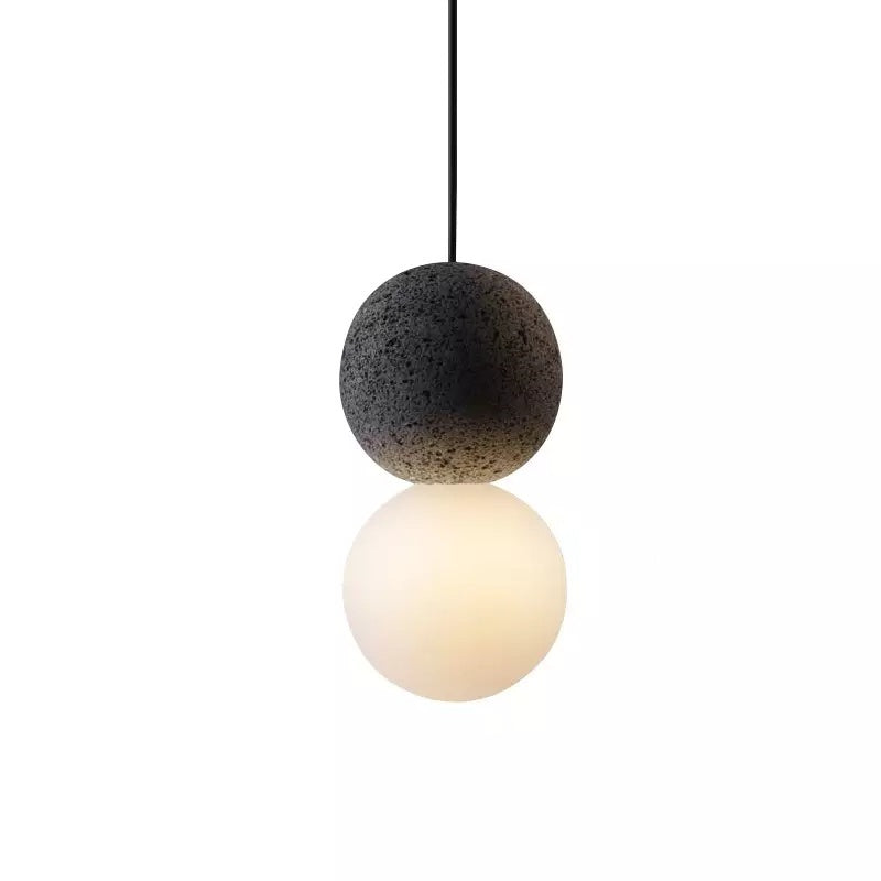 Danish Design Terrazzo Glass Pendant Light