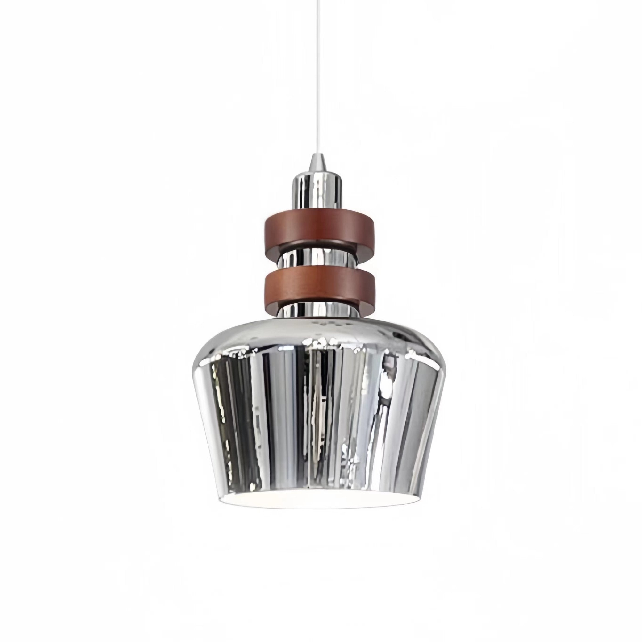Danish Industrial Vintage Metal Pendant Light