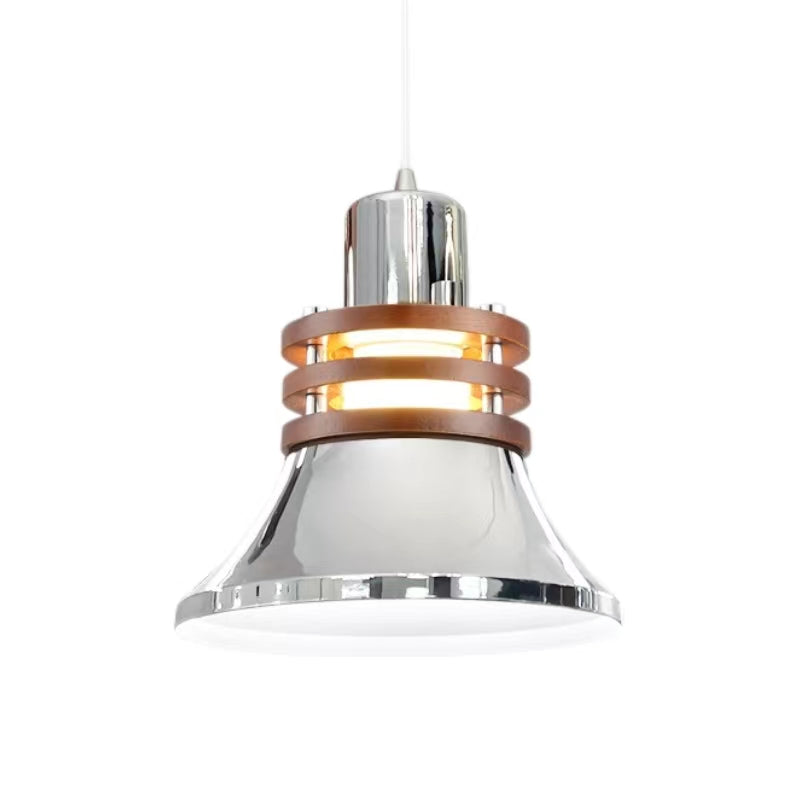 Danish Industrial Vintage Metal Pendant Light