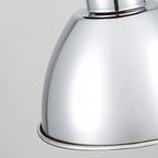 Danish Industrial Vintage Metal Pendant Light