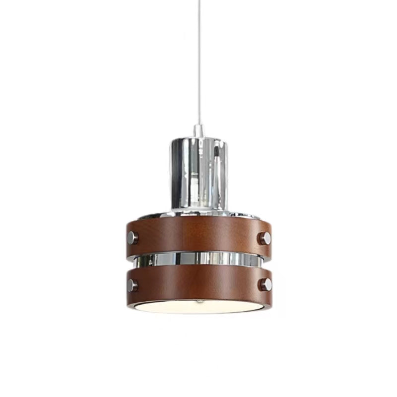 Danish Industrial Vintage Metal Pendant Light