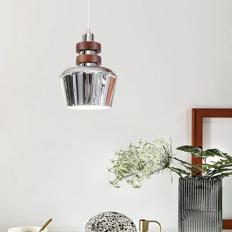Danish Industrial Vintage Metal Pendant Light