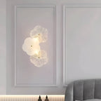 Decorative Petal Crystal Glass Wall Light