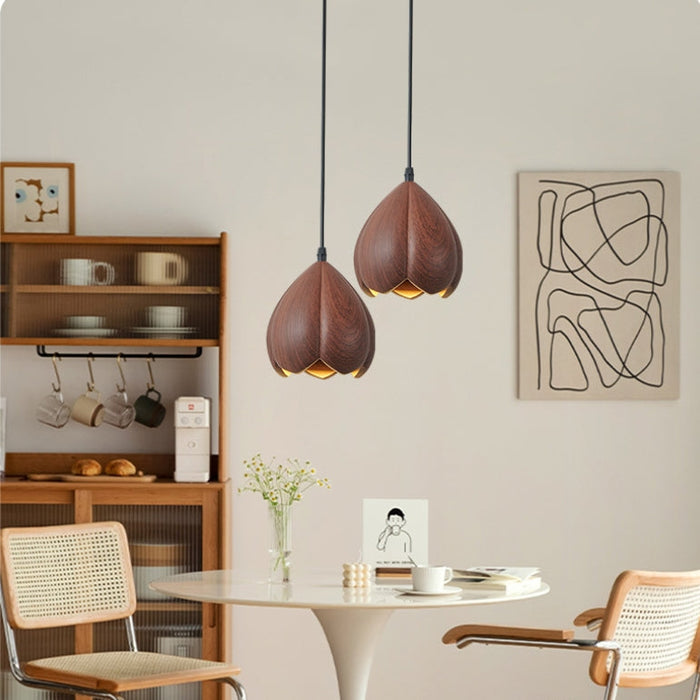 French Flower Bud Bedroom Pendant Light