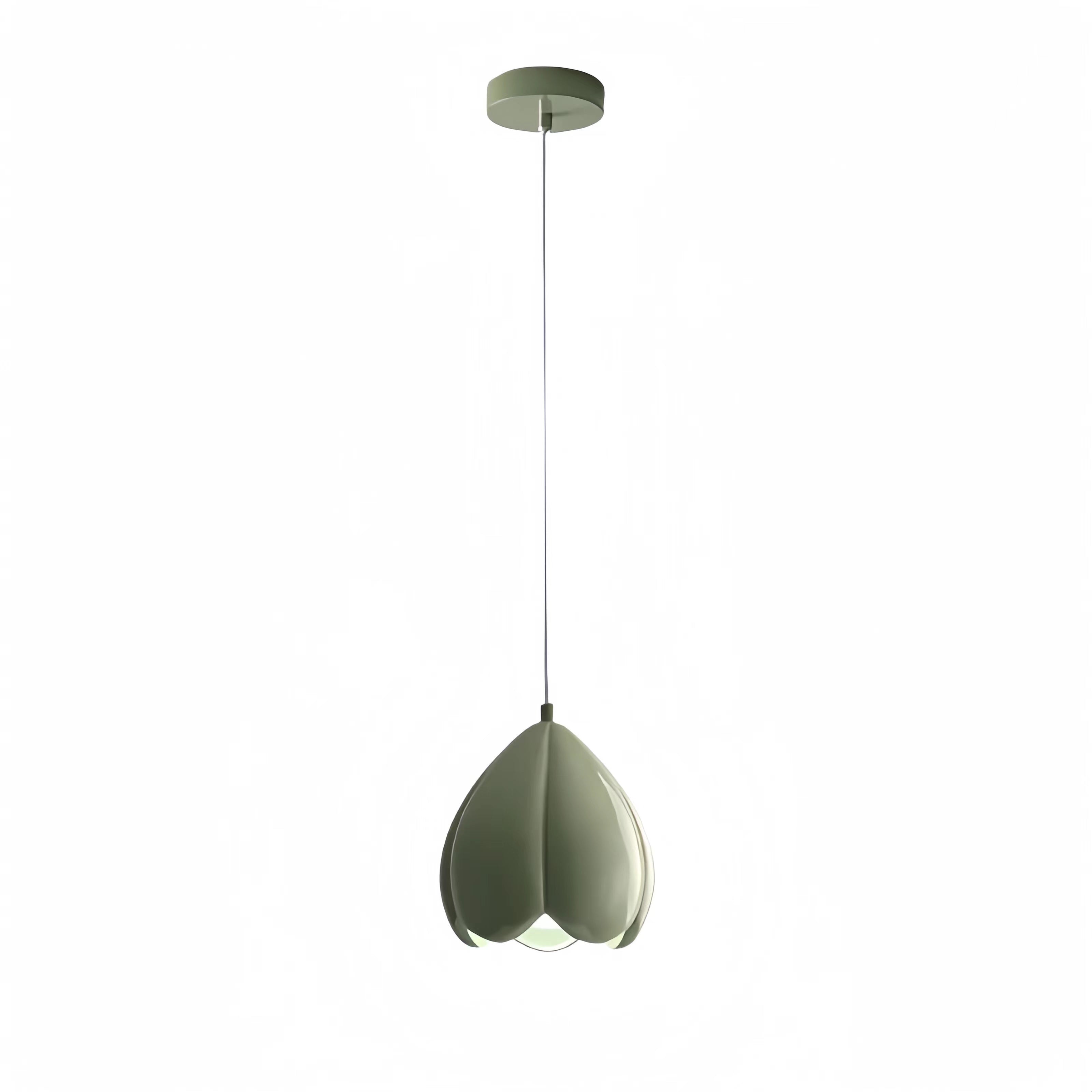 French Flower Bud Bedroom Pendant Light