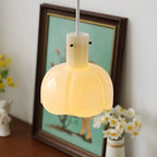 French Chic Tulip Glass Pendant Light